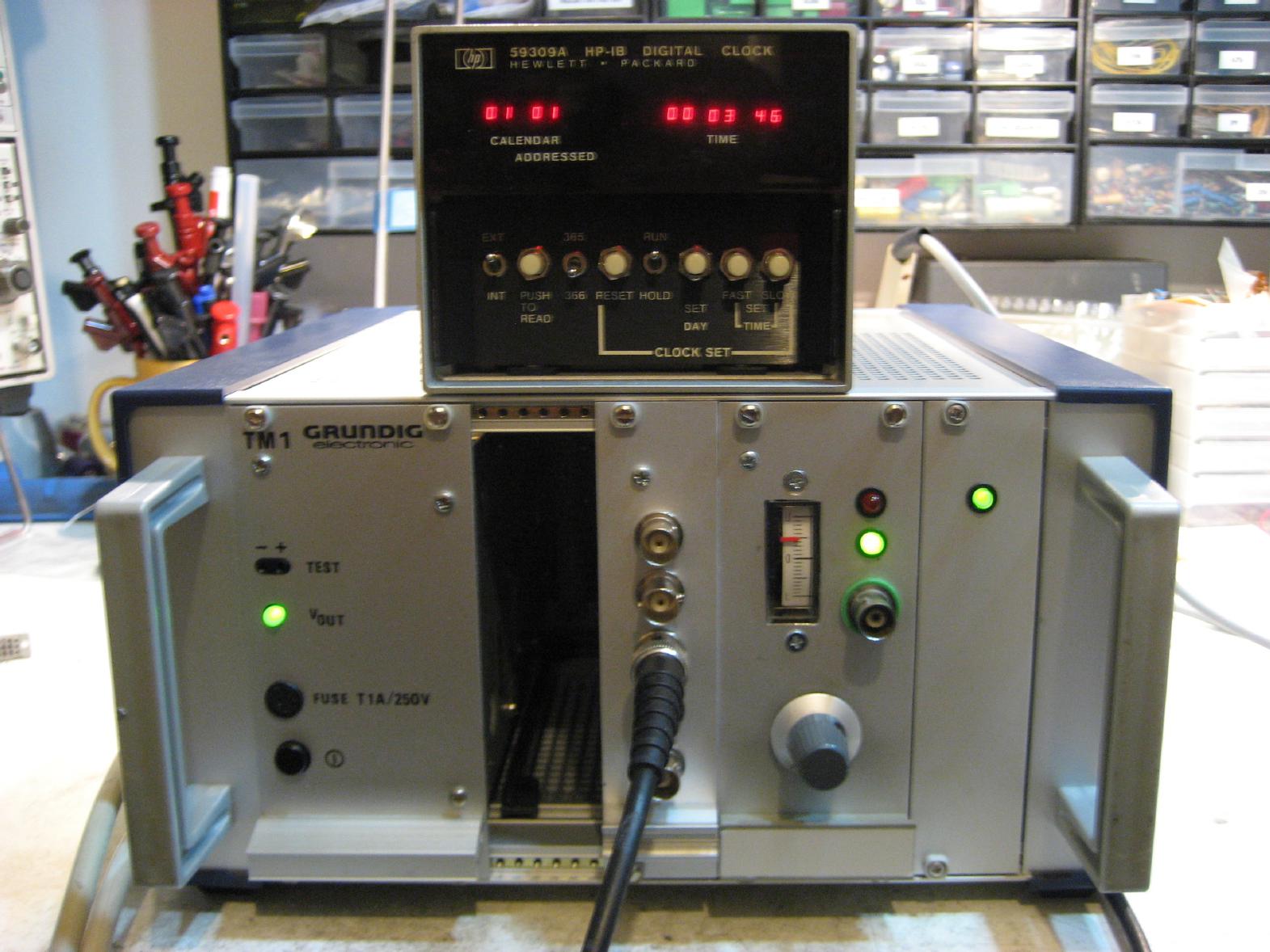 Racal Test Gear 10Mhz Clock Standard Board Missing Oscillator 