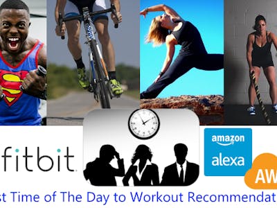 Amazon Machine Learning to Recommend Best Workout Time