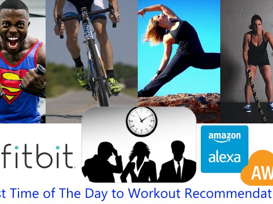 Amazon Machine Learning to Recommend Best Workout Time