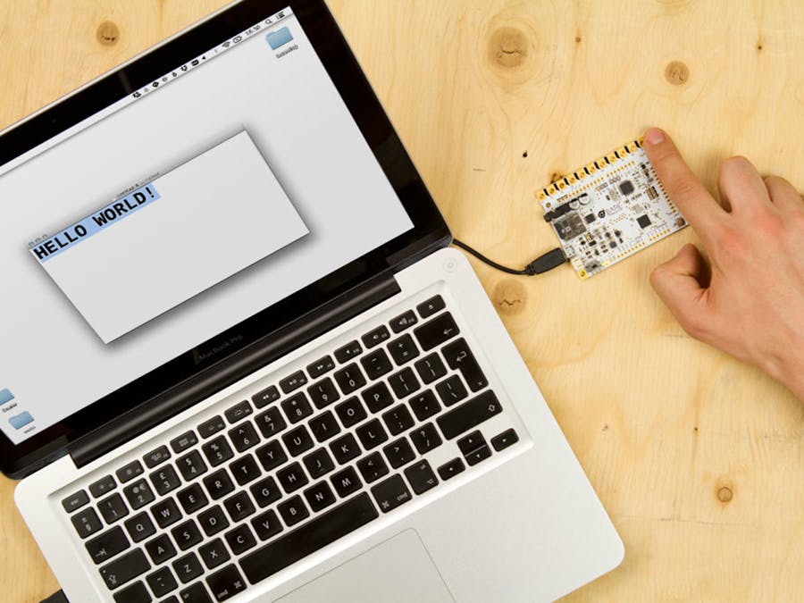 The Touch Board as an HID keyboard
