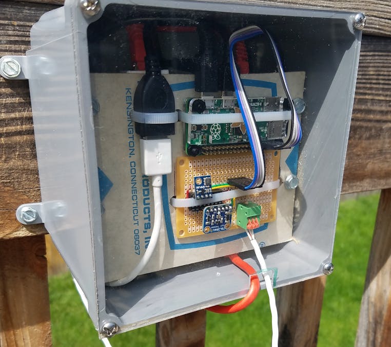 Pi Zero and Sensors Outside via PoE & Cayenne