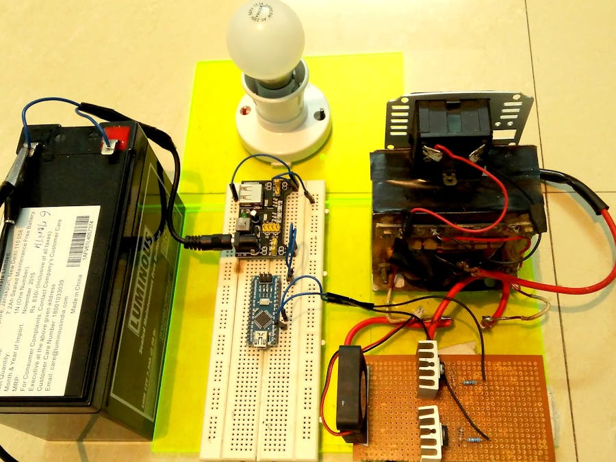 Make an Inverter at Home Using Arduino