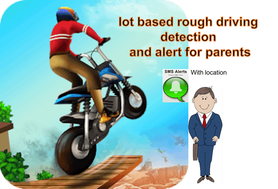 IoT based rough driving detection and alert for parents