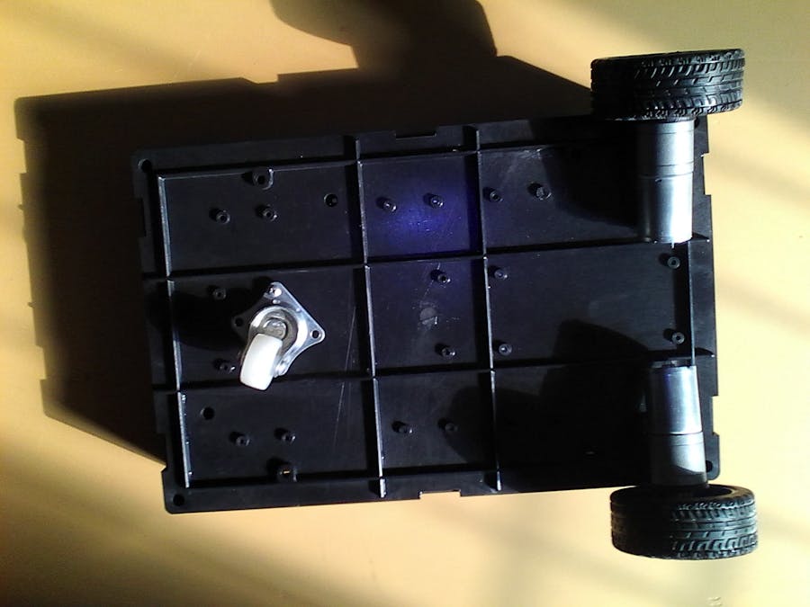 Utility Scale Solar Power Plant's Arrays Dry Cleaning Robot