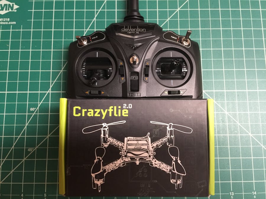 Walkera Devo 7e Transmitter Crazyflie 2 Mod