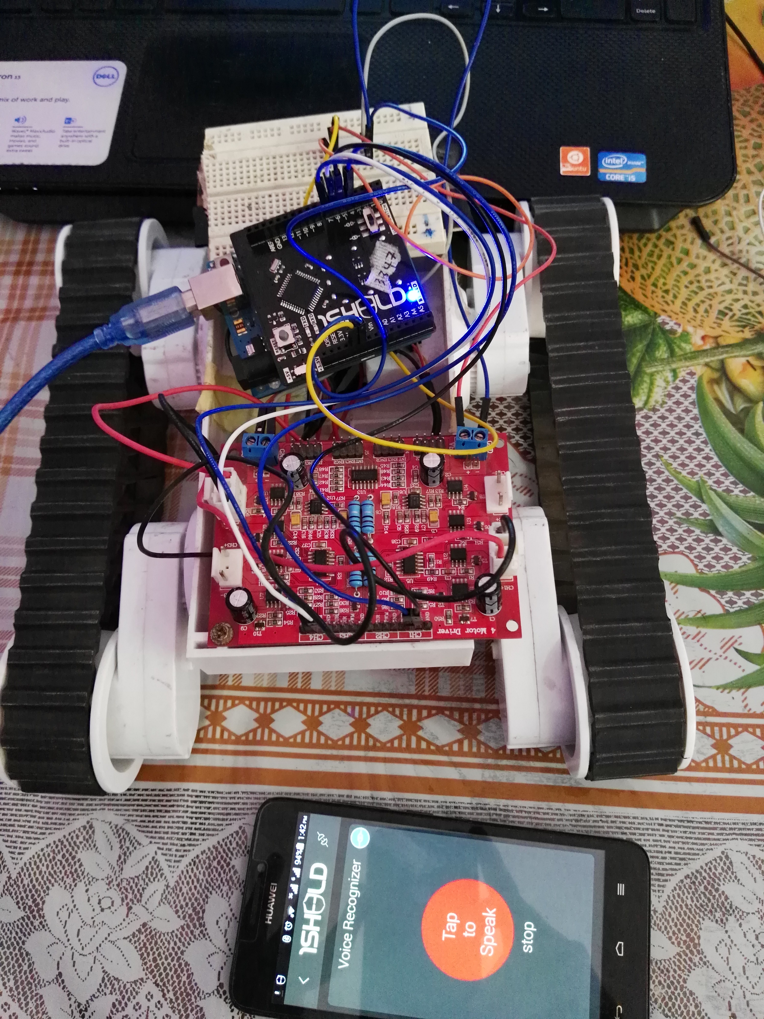 Voice Controlled Robot Using Your Smart Phone - Arduino Project Hub