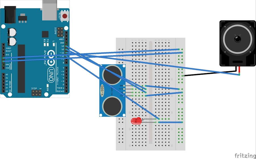 Proximity Detector Alarm