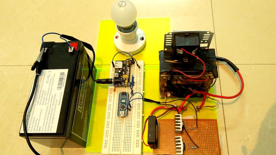 Make your own Power Inverter using Arduino Arduino Project Hub