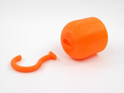 Using Slic3r with the Materia 101 and Printing a Pirate Hook