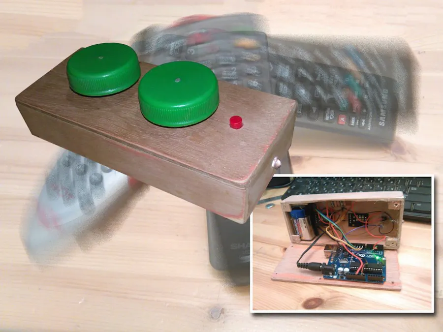 Remote Control System Project Super simple Remote Control - Hackster.io