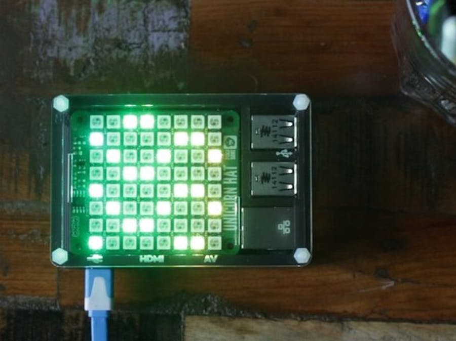 Unicorn Hat Lamp Controlled From Web