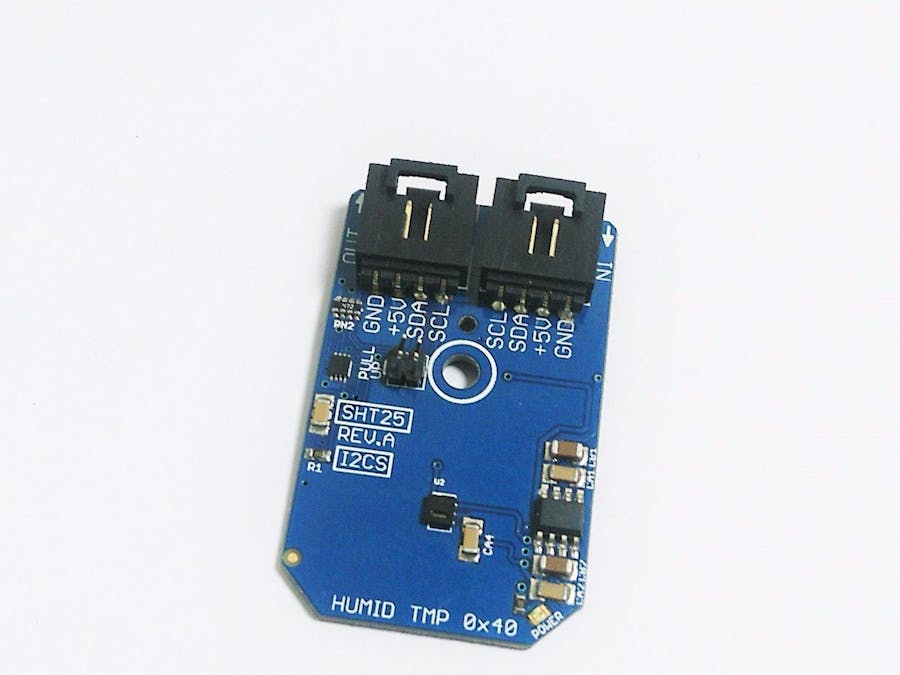 Temperature and Humidity monitoring using SHT25 and Pi