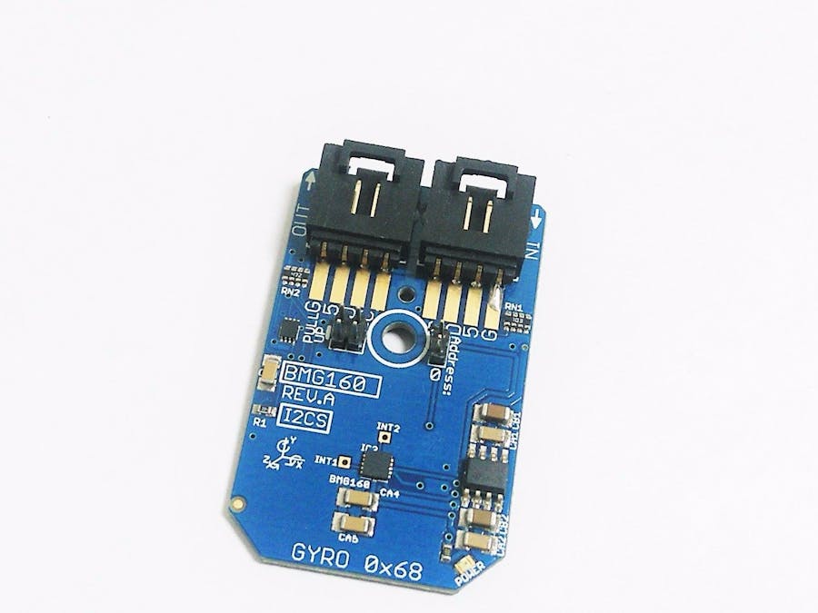 Interfacing of 3-Axis Gyroscope Sensor BMG160 With Pi