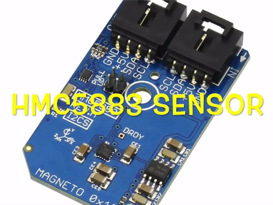Magnetic Field Measurement Using HMC5883 and Raspberry Pi