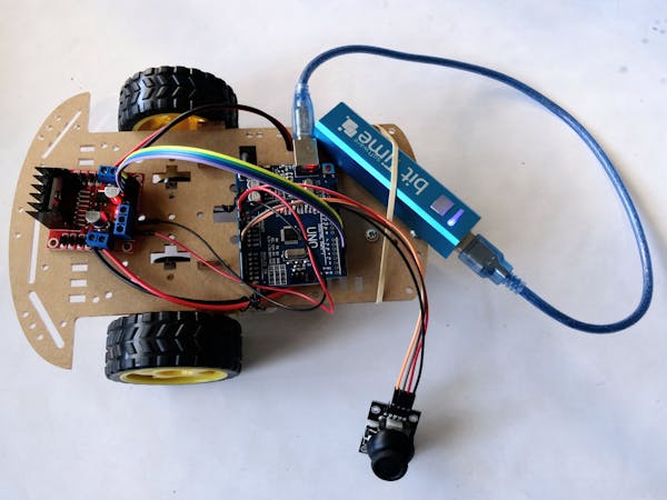Arduino and Visuino: Control Smart Car Robot with Joystick - Arduino ...