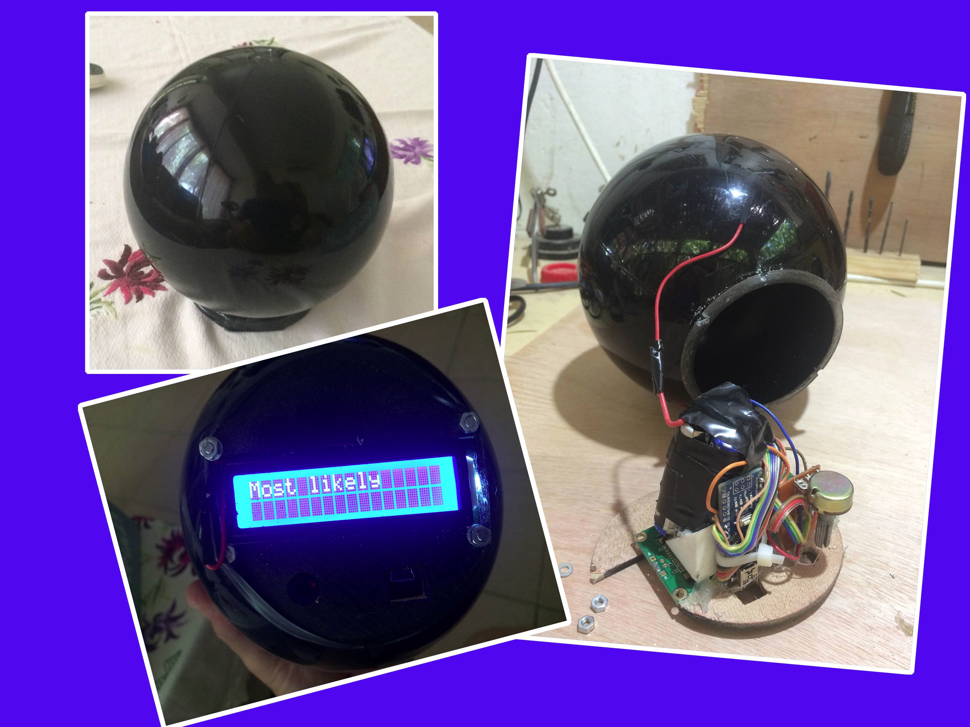 programmable magic 8 ball