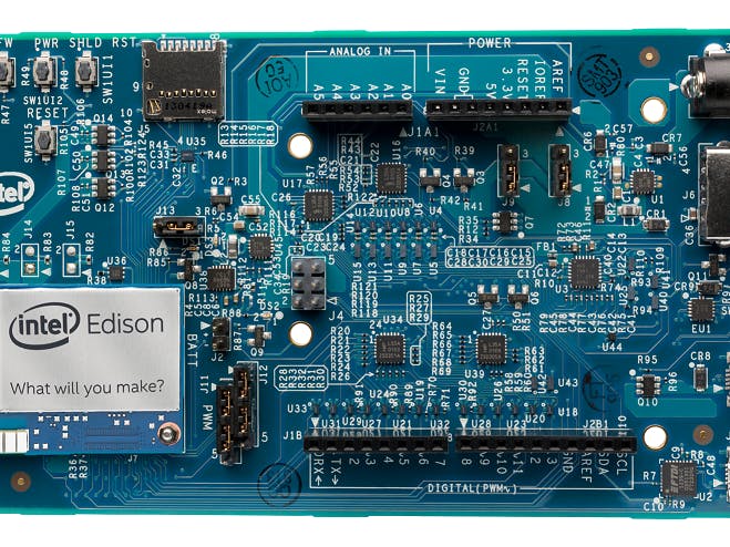 Intel Edison and Intel XDK IoT Edition 101