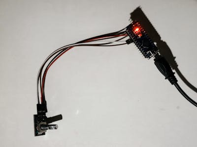 Arduino Nano: Rotary Encoder with Visuino