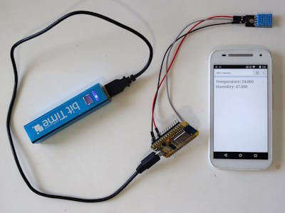 ESP8266: DHT11 Temperature and Humidity Web Server