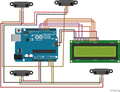 Arduino-based Obstacle Monitoring System