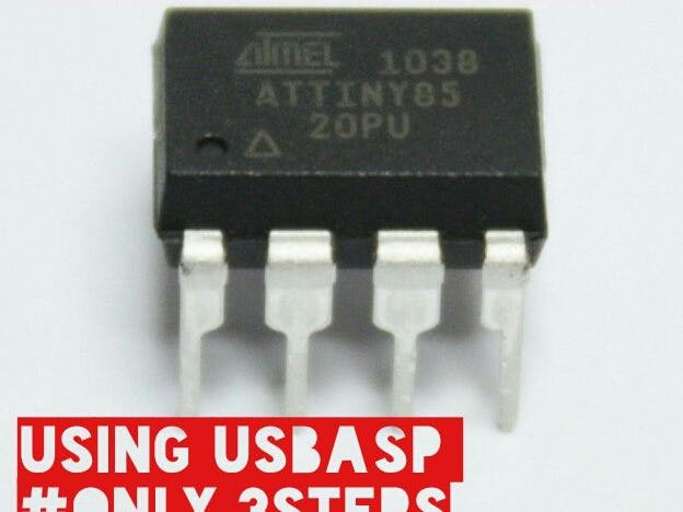 #DIY# Tiny Arduino(without Crystal)