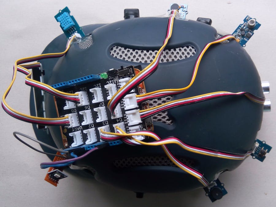 FlexIO Based Smart Helmet