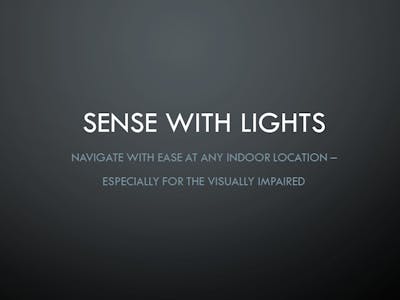 Sense With Lights