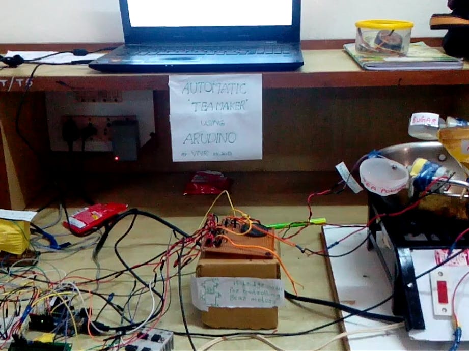 Automatic Tea Maker Hackster Io