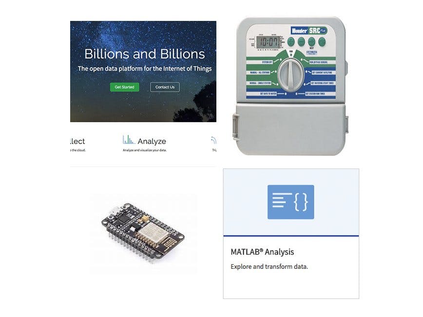 Thingspeak and Internet Sprinkler