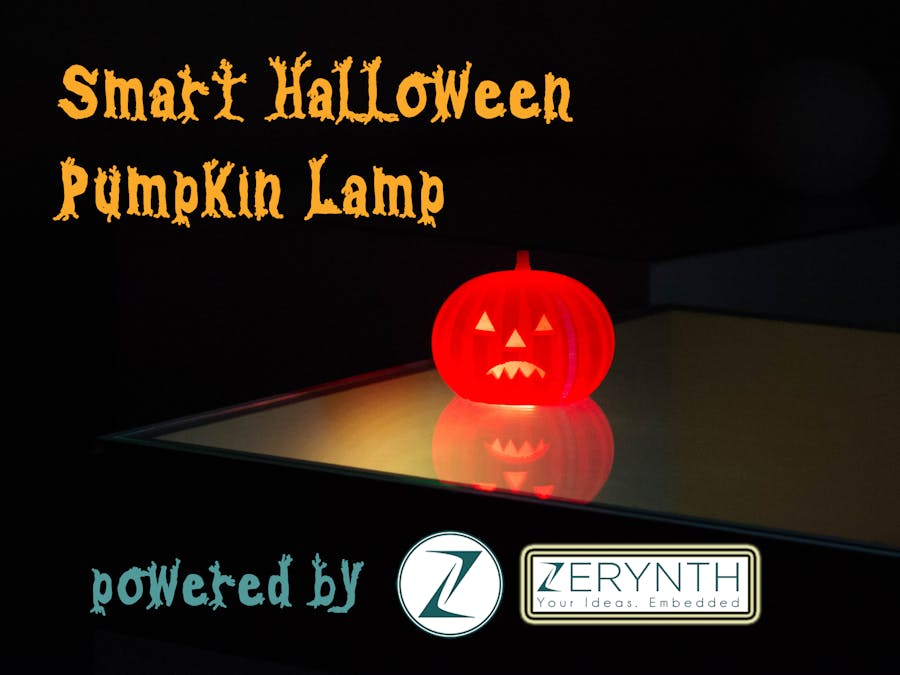 Smart Halloween Pumpkin Lamp