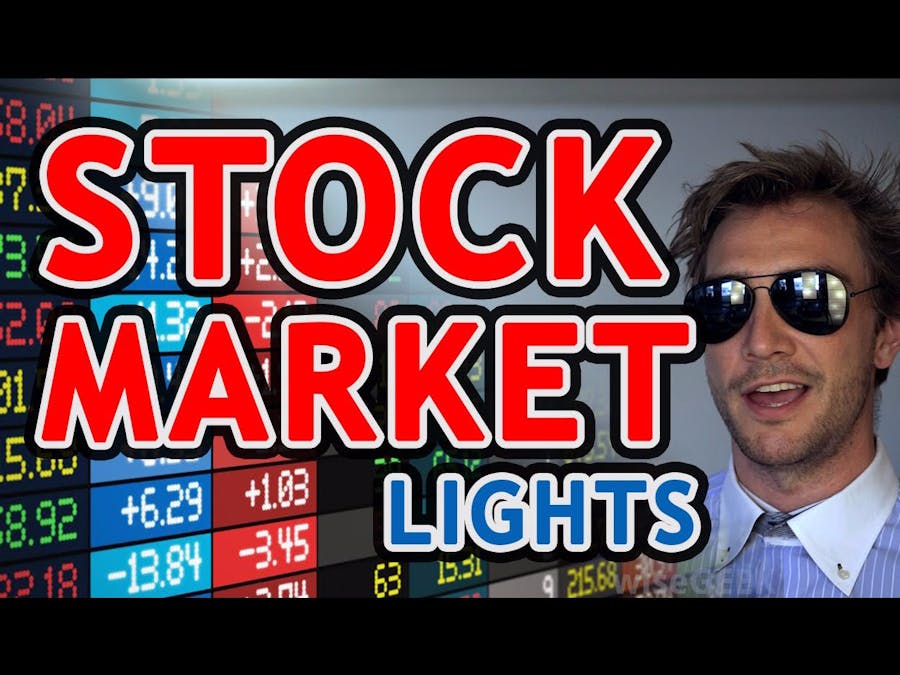 Stock Market Lights (Connected Bulbs)