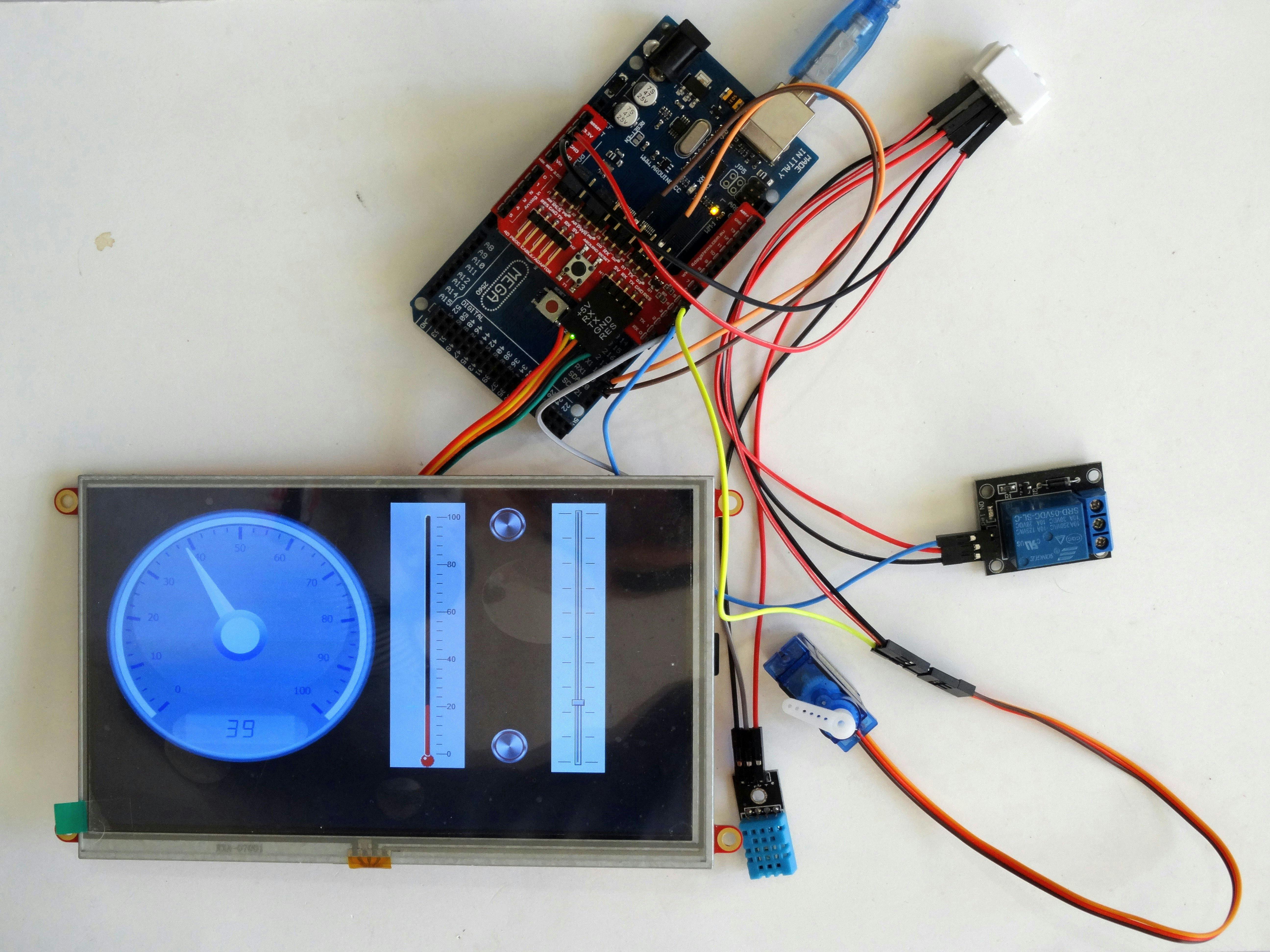 Arduino: Connect 4D Systems ViSi Genie Smart Display - Arduino Project Hub