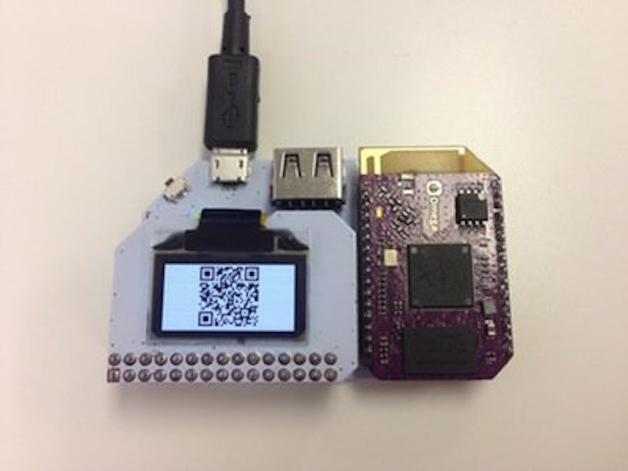 QR Codes Using Onion Omega