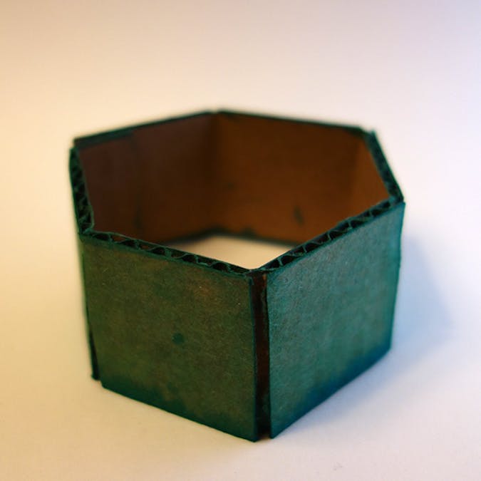 4 Sensations: Cardboard Bangles