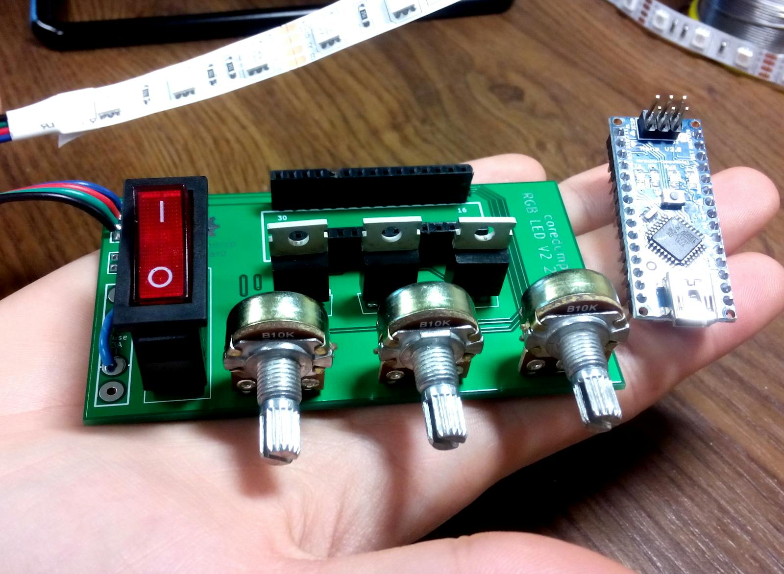 Arduino Controlled Rgb Led Strip
