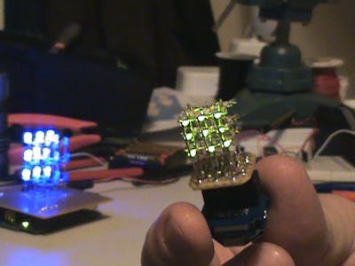 Half-Inch LED Cube
