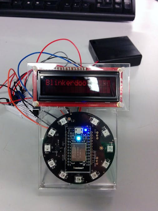 Blinkerdoo! with SparkCore