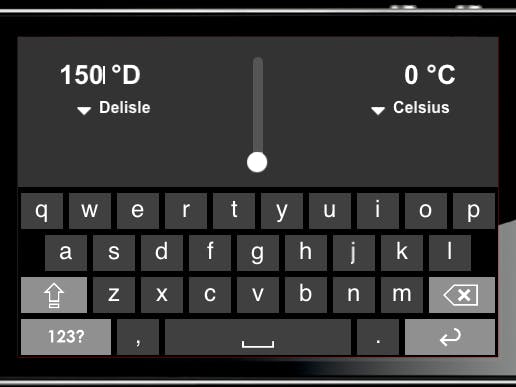 A Beautiful Temperature Converter