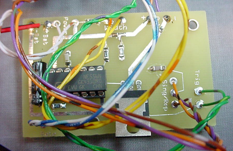 LED Strobe using 555 timer