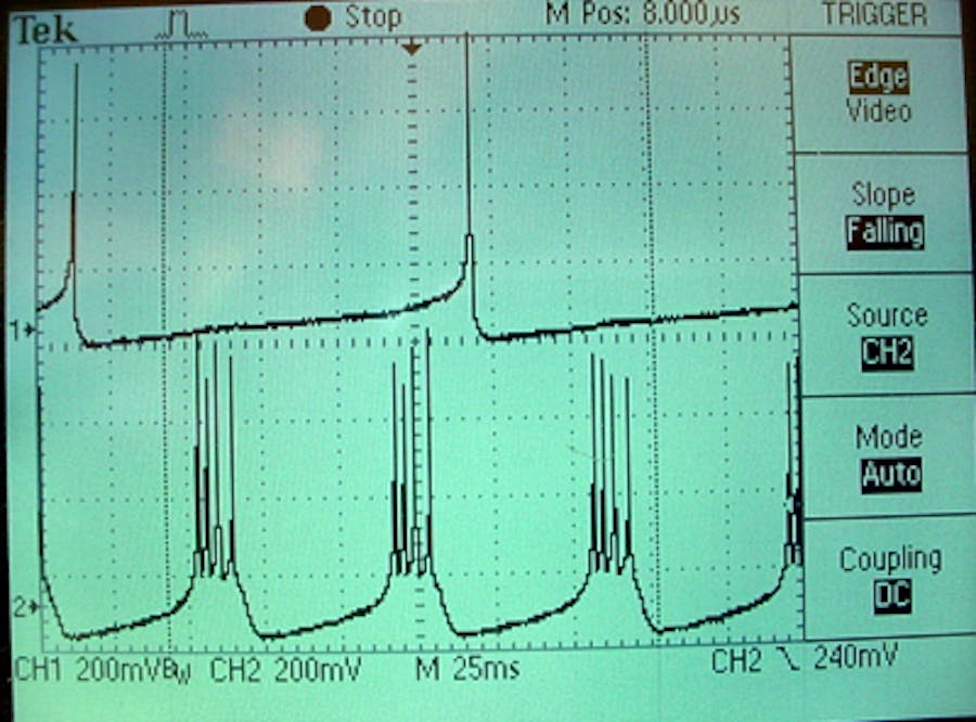 Spiking neurons simulated on FPGA