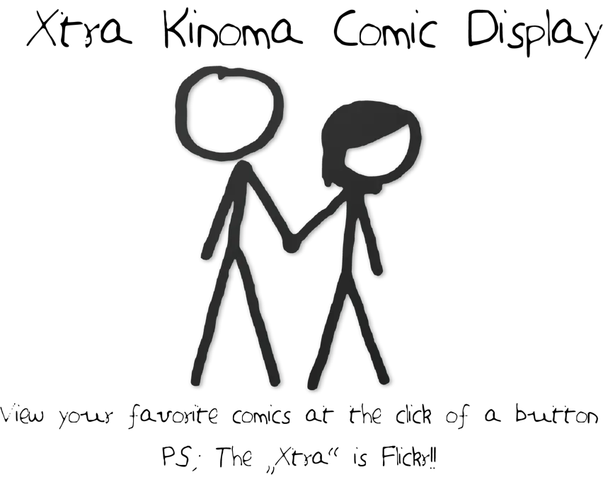 XKCD (Xtra Kinoma Comic Display)