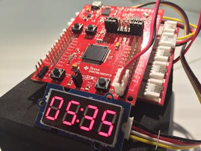 MSP430 Alarm Clock with Grove Modules