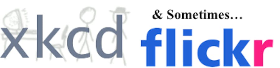 xkcd & sometimes flickr