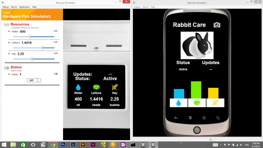 Rabbit Care Pet Feeder