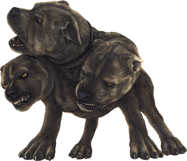 Three-headed Dog Helper!