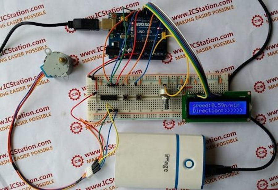 28BYJ-48 Stepper Motor Control System Based On Arduino With