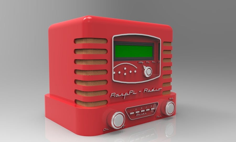 Think out of the box....With this RaspPi - Vintage Radio