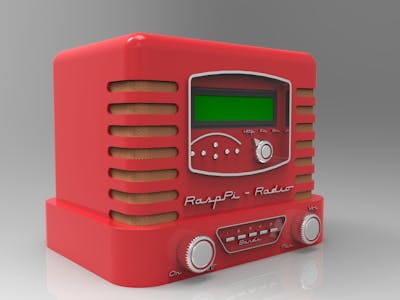 Think out of the box....With this RaspPi - Vintage Radio