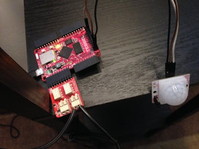Motion Controlled Lamp With A Tessel – Start Your Robot