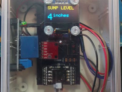 Sump Level Monitor